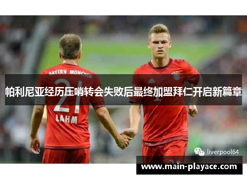 帕利尼亚经历压哨转会失败后最终加盟拜仁开启新篇章 帕利尼亚经历压哨转会失败后最终加盟拜仁开启新篇章